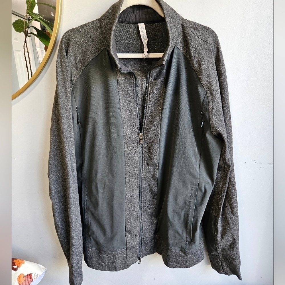 Lululemon Athletica Mens Tactic Jacket Size XXL Color Gray - Picture 1 of 9